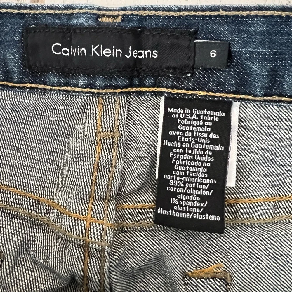 Calvin Klein Women's Flare Jeans Size 6 Boot Cut Wide Leg - Picture 8 of 12